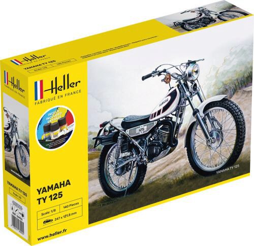 Heller 56902 STARTER KIT TY 125 Bike