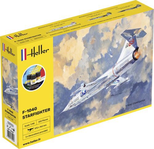 Heller 35520 STARTER KIT F-104G Starfighter