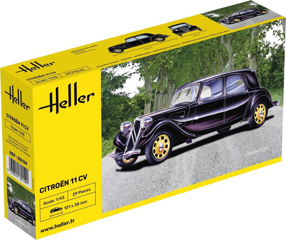 Heller 80159 Citroën 11 CV