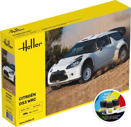 Heller 56758 STARTER KIT Citroen DS3 WRC