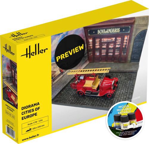 Heller 57256 STARTER KIT Diorama Cities of Europe