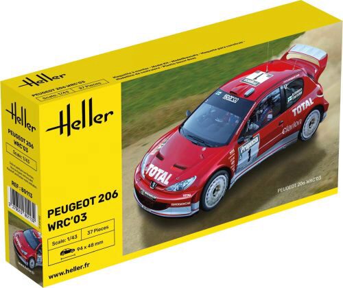 Heller 80113 Peugeot 206 WRC03