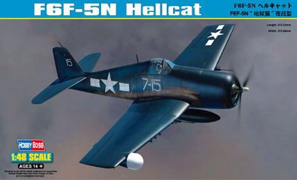 Hobby Boss 80341 1/48 F6F-5N Hellcat