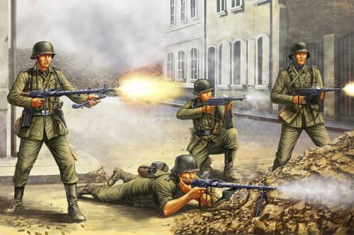 Hobby Boss 84416 German Infantry  The Barrage Wall