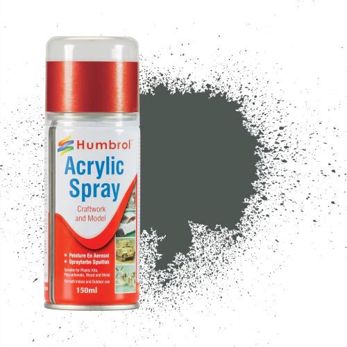 Humbrol AD6027 Acryl-Spray See-Grau matt 150 ml
