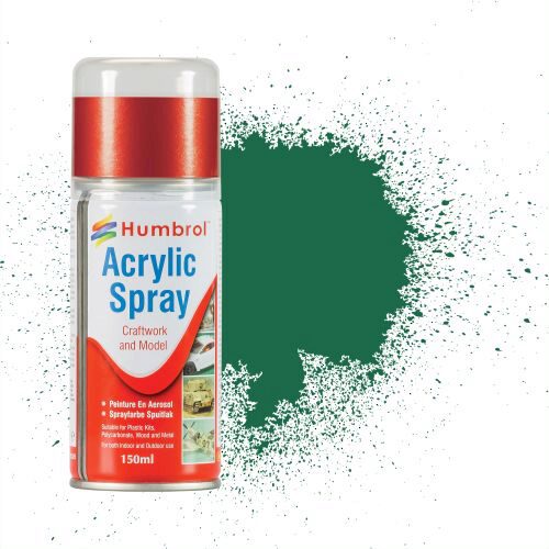Humbrol AD6030 Acryl-Spray Dunkelgrün matt 150 ml