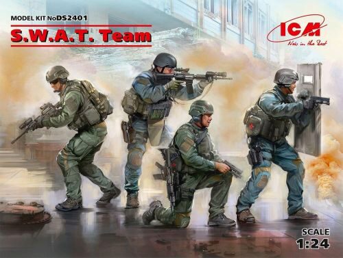 ICM DS2401 S.W.A.T. Team (4 figures)
