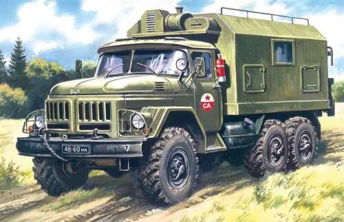 ICM 72812 1/72 ZiL-131 Command Vehicle