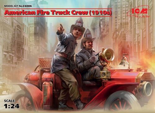 ICM 24006 American Fire Truck Crew(1910s)2 Figures