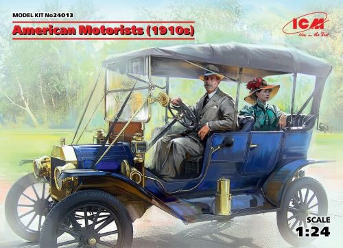 ICM 24013 American Motorists (1910s)(1male,1female figures)