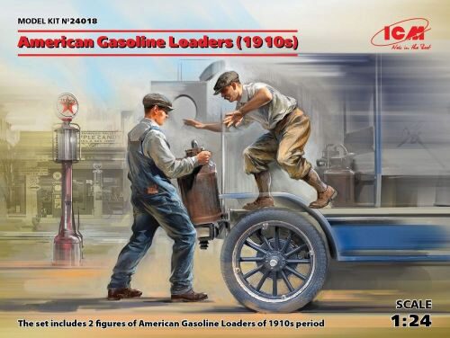 ICM 24018 American Gasoline Loaders (1910s)(2 figu