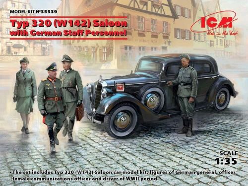 ICM 35539 Typ 320 (W142) Saloon with German Staff Personnel, Limited