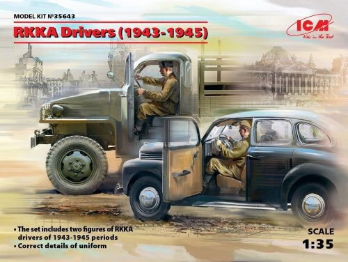 ICM 35643 RKKA Drivers(1943-1945)(2 Figures)