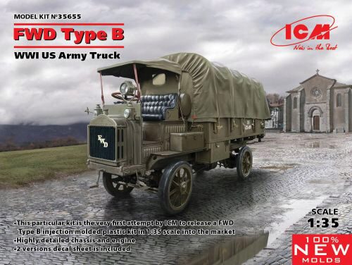 ICM 35655 FWD Type B, WWI US Army Truck