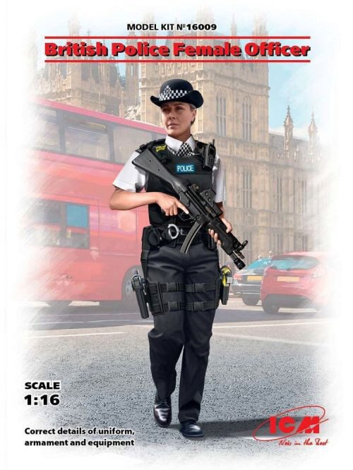 ICM 16009 British Police Female Officer