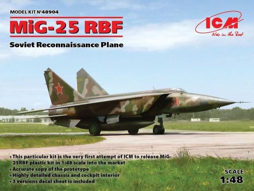 ICM 48904 MiG-25 RBF, Soviet Reconnaissance Plane