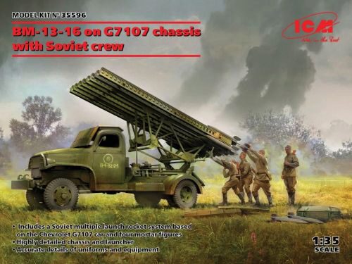 ICM 35596 BM-13-16 on G7107 chassis with Soviet crew