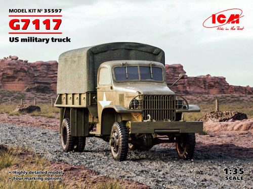 ICM 35597 G7117, US military truck