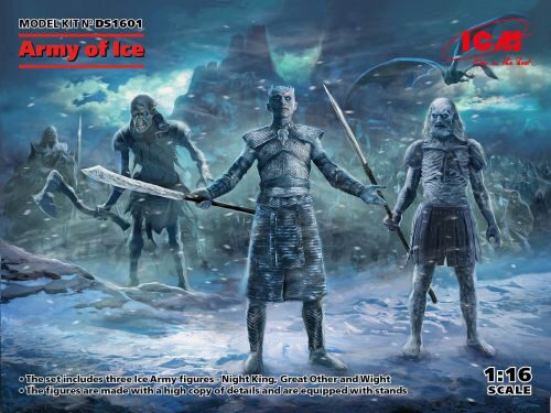 ICM DS1601 Army of Ice (Night King, Great Other, Wight)