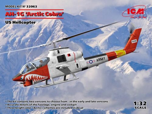 ICM 32063 AH-1G Arctic Cobra, US Helicopter