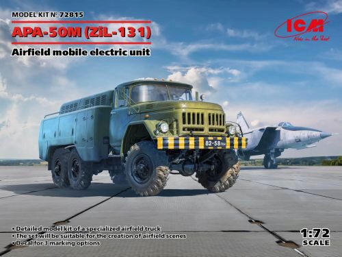 ICM 72815 APA-50M (ZiL-131), Airfield mobile electric unit