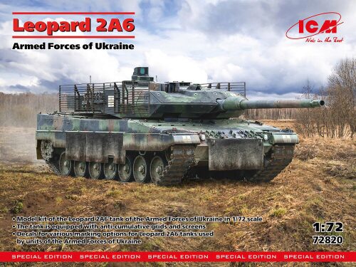 ICM 72820 Leopard 2A6 of the Armed Forces of Ukraine