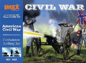 IMEX 940502 1/72 Sezessionskrieg: Konföderierten-Artillerie