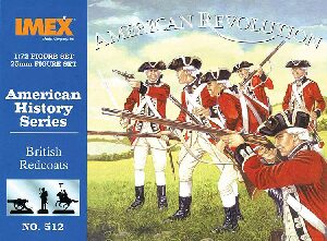 IMEX 940512 1/72 Amerikanische Geschichte: Britische Rotröcke