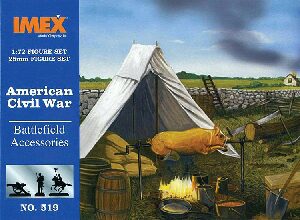 IMEX 940519 1/72 Amerikanische Geschichte:Schlachtfeld Zubehör