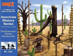 IMEX 940533 1/72 Amerikanische Geschichte:Alamo Zubehör