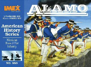 IMEX 940553 1/72 Amerikanische Geschichte:Mexikanische Rundhut-Truppen