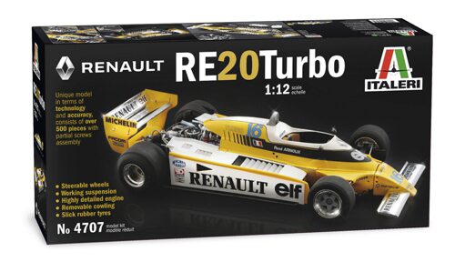 Italeri 4707 Renault RE23 Turbo F1