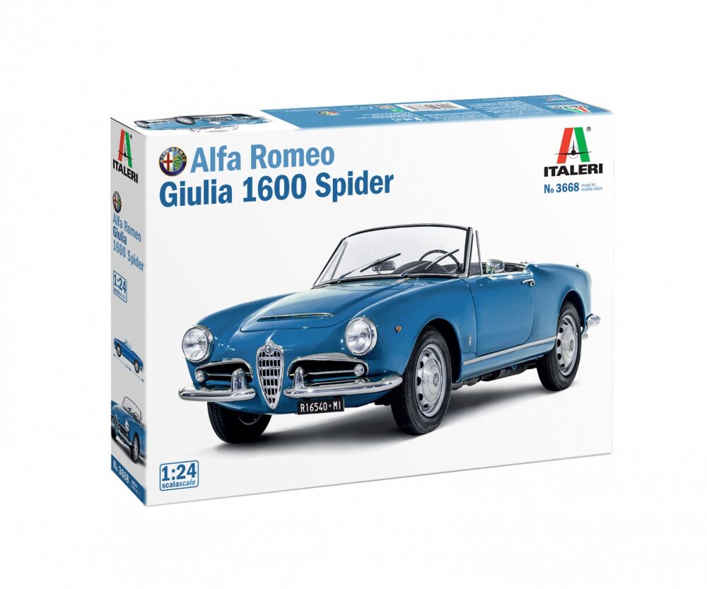 Italeri 3668 Alfa Romeo Guilia 1600 Spider