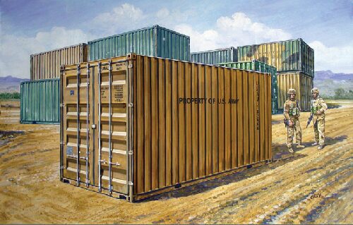 Italeri 6516 20’ Military Container
