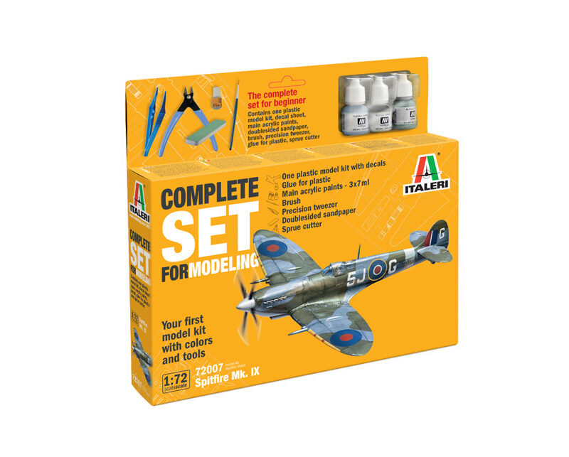 Italeri 72007 1:72 Modell-Set Spitfire MK.IX