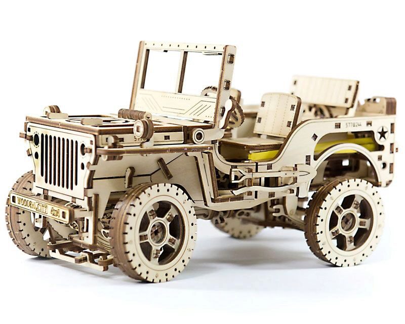 Wooden city 24809 Jeep 4x4  3D-tec Bausatz