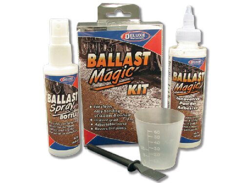 Deluxe materials AD76 Schotterleim-Pulver Ballast Magic Set