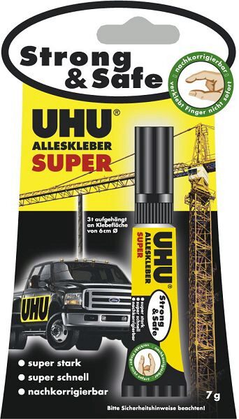 UHU 46960 UHU ALLESKLEBER Super Strong&Safe 7g