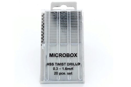 Modelcraft 492045 Microbox 20 HSS Bohrer 0,3-1,6 mm metrisch  PDR4001