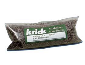 Krick 60102 Eisenschrot Ballastkugeln (1 kg)