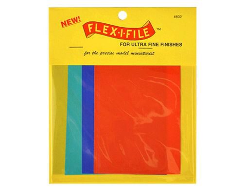FLEX-I-FILE AA802 Flex-I-File Schleifleinen Polier-Set 100x75 mm (VE8)