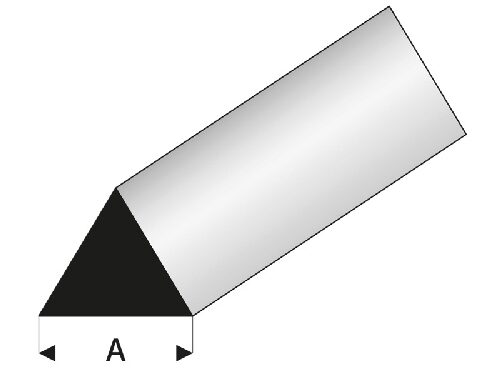 Raboesch rb404-51-3 Dreikantstab 60° 1x330 mm (5 Stück)