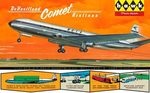Lindberg 572512 1/144 De Havilland Comet