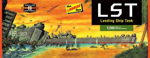 Lindberg 213 L.S.T. (Landing Ship Tank) 1:245