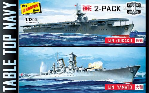 Lindberg 424 Tabletop Navy Pack No2: WWII Ships