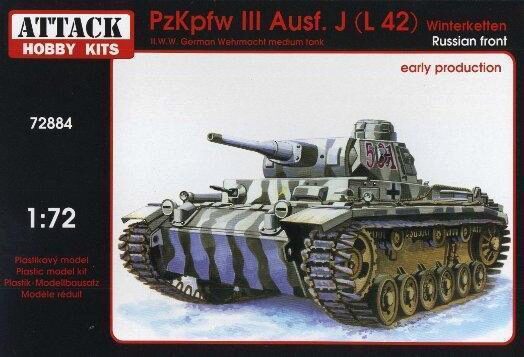 ATTACK 72884 Panzer III Ausf.J L/42 (Russland)