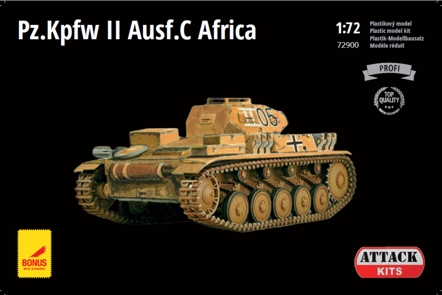 ATTACK 72900 Pz.Kpfw. II Ausf C Africa