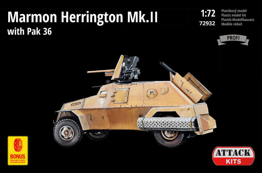 ATTACK 72932 Marmon Herrington Mk. II with Pak 36