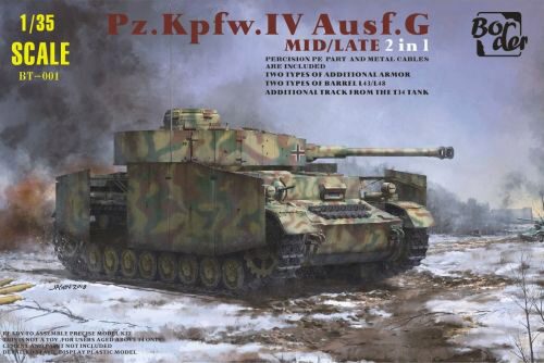 Border Model BT-001 Pz.Kpfw.IV Ausf.G Mid/Late 2 in 1
