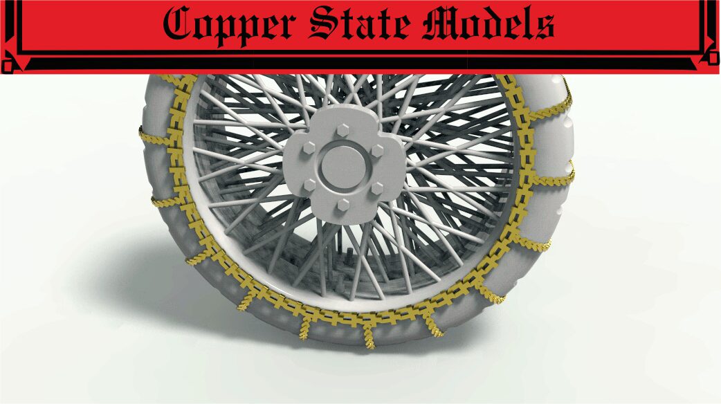 Copper State Models A35003 Lanchester AC Chains for Wire Wheels